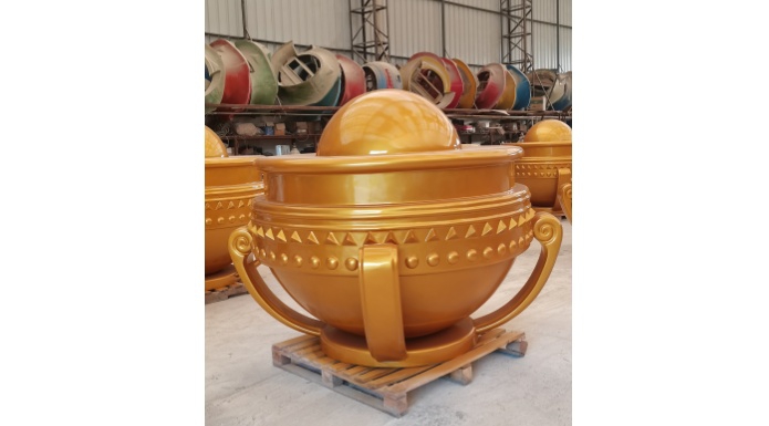 FRP Decorative Sculpture Sphere: A Spatial Art Symbol Integrating Tradition and Modernity