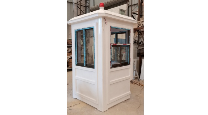FRP Security Booth: A Practical and Durable Security Space Solution