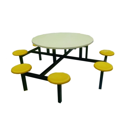 Eight-person round table stool