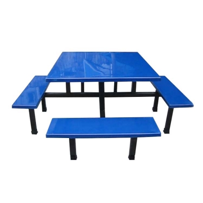 Eight-person square table